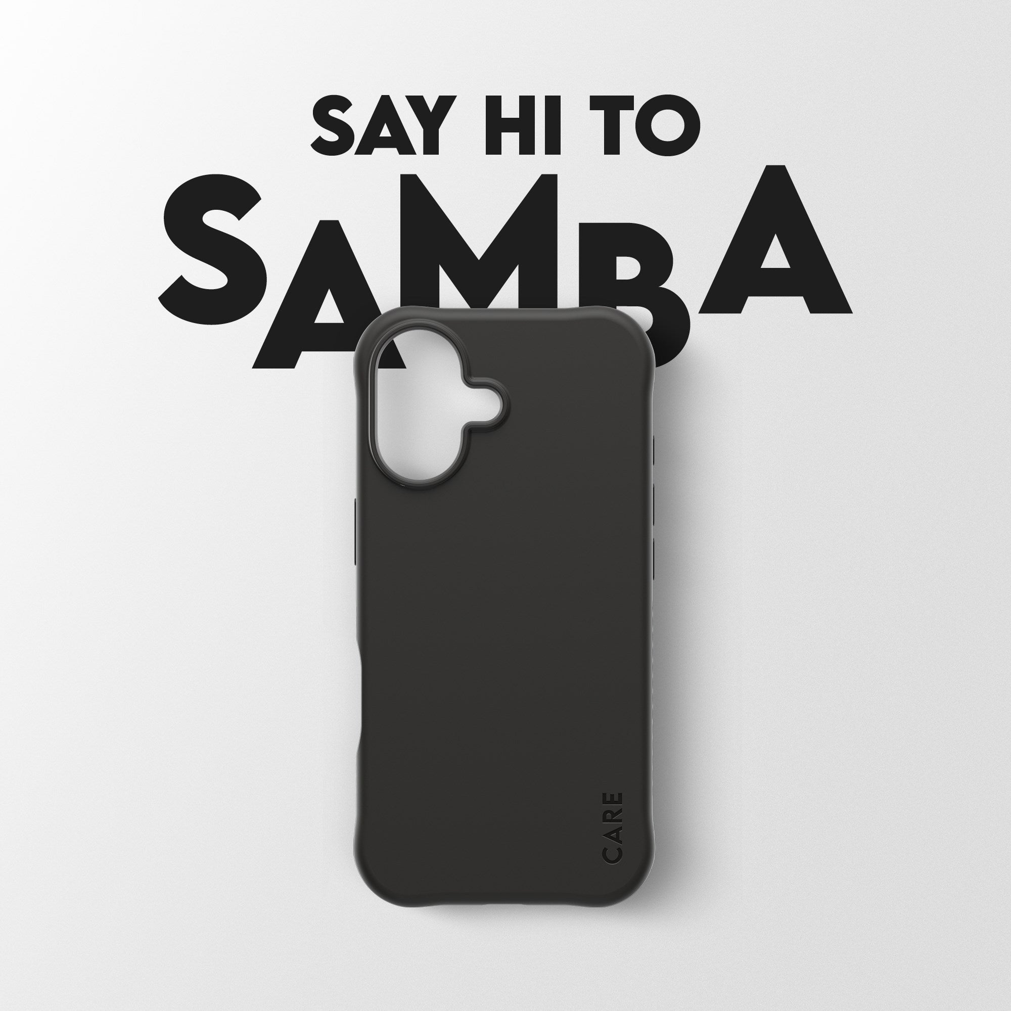 CARE by PanzerGlass® Fashionable Case Samba Schwarz m. MagSafe iPhone 17